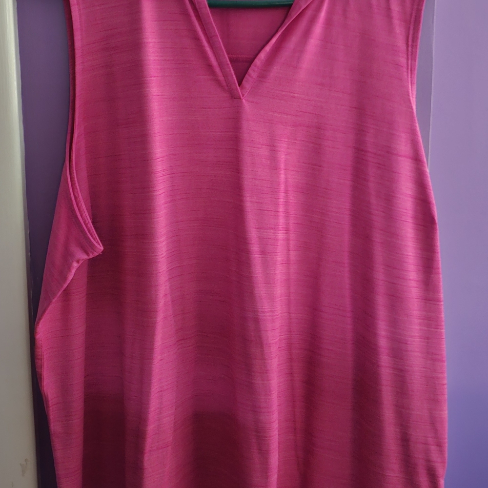Pink Sleeveless Women's Top
